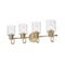 Z-Lite Kinsley 4 Light Vanity, Heirloom Gold And Clear Seeded 340-4V-HG - alternate 5